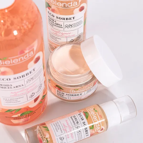 Bielenda Eco Sorbet Peach hydratačný a vyživujúci krém 50 ml