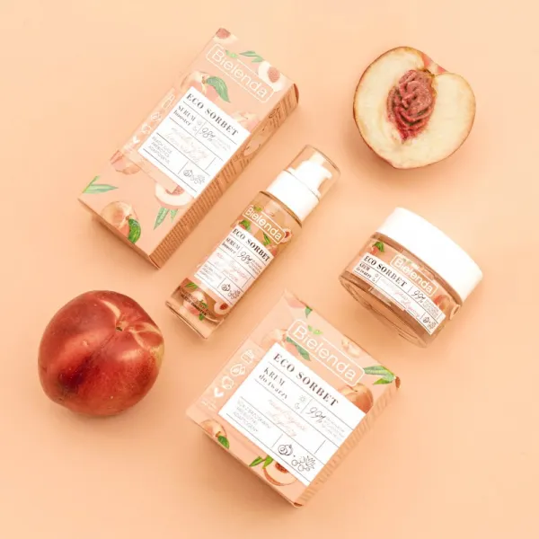 Bielenda Eco Sorbet Peach hydratačný a vyživujúci krém 50 ml