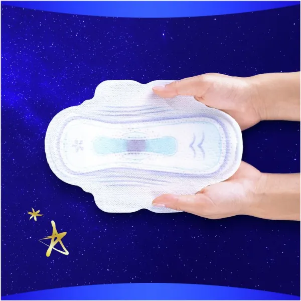 Always Ultra Hygienické Vložky Secure Night Extra (veľkosť 5) S Krídelkami 10Ks