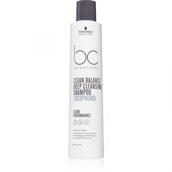 Schwarzkopf Professional BC Bonacure Clean Balance hĺbkovo čistiaci šampón 250 ml