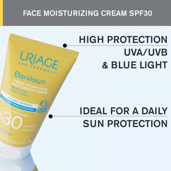Uriage Bariésun Cream SPF 30 ochranný krém na tvár a telo SPF 30 50 ml