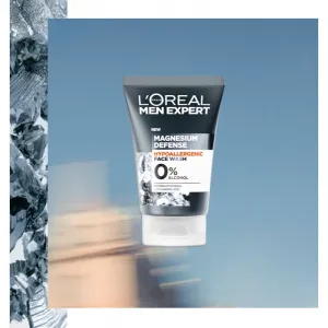 L’Oréal Paris Men Expert Magnesium Defence umývací gél na tvár pre mužov 100 ml