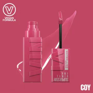MAYBELLINE NEW YORK SuperStay Vinyl Ink dlhotrvajúci tekutý rúž 20 COY 4.2 ml