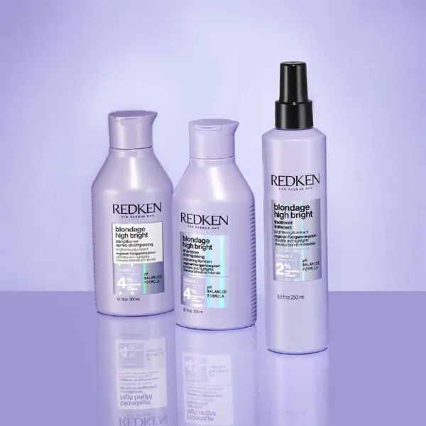 Redken Blondage High Bright rozjasňujúci šampón pre blond vlasy 300 ml