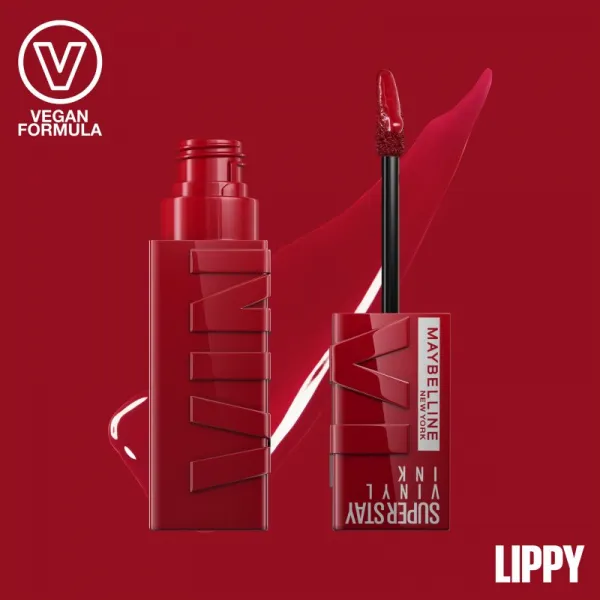 MAYBELLINE NEW YORK SuperStay Vinyl Ink dlhotrvajúci tekutý rúž 10 LIPPY 4.2 ml