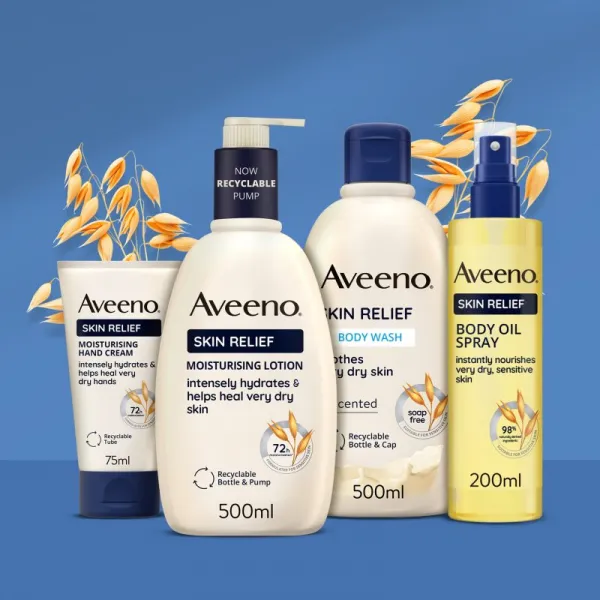 Aveeno Skin Relief Hand Cream hydratačný krém na ruky 75 ml