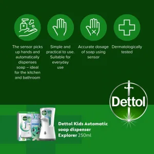 Dettol Kids No-Touch bezdotykový dávkovač mydla 250 ml