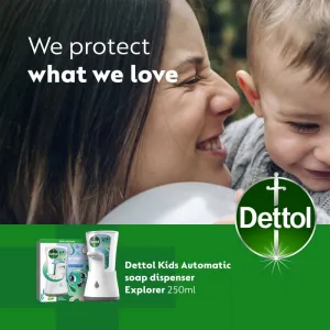 Dettol Kids No-Touch bezdotykový dávkovač mydla 250 ml