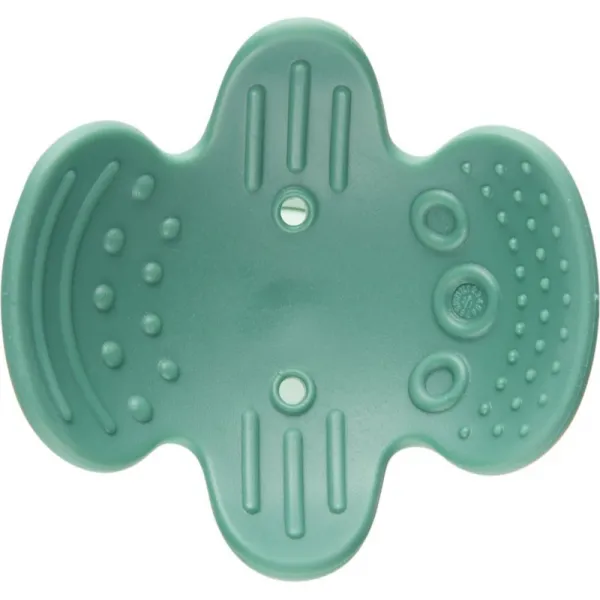 Canpol babies Sensory Rattle hrkálka s hryzadielkom Green 1 ks