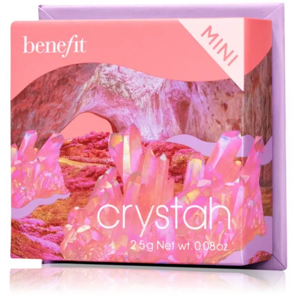 Benefit WANDERful World Mini púdrová lícenka odtieň Crystah 2.5 g