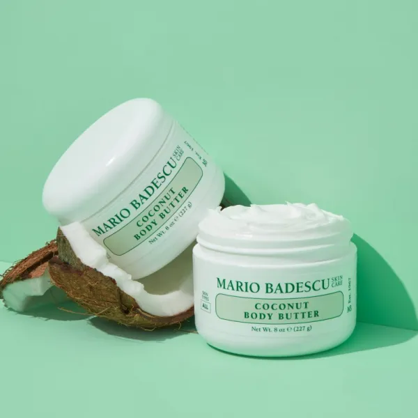 Mario Badescu Coconut Body Butter hĺbkovo hydratačné telové maslo s kokosom 227 g