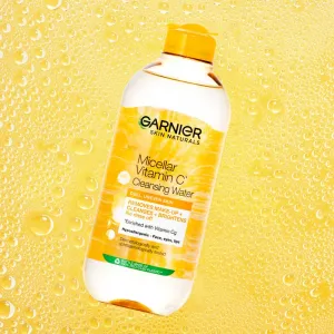 Garnier Skin Naturals Vitamin C čistiaca a odličovacia micelárna voda 400 ml