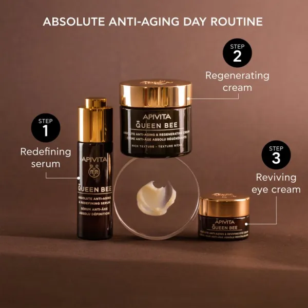 Apivita Queen Bee Cream Rich regeneračný krém proti starnutiu a na spevnenie pleti 50 ml
