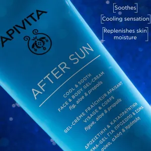 Apivita Bee Sun Safe After Sun Cool & Sooth Face & Body gélový krém po opaľovaní 200 ml