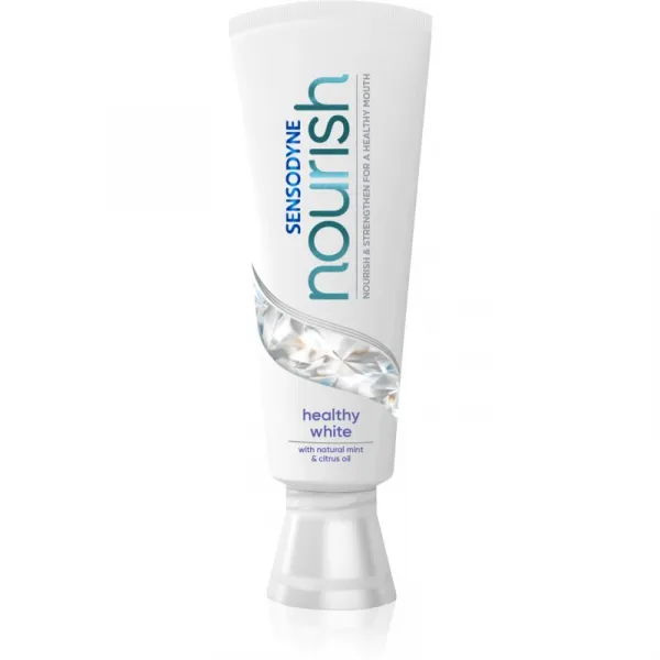 Sensodyne Nourish Healthy White bioaktívna zubná pasta s fluoridom 75 ml