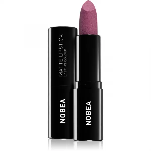 NOBEA Day-to-Day Matte Lipstick matný rúž odtieň Plum purple #M15 3 g