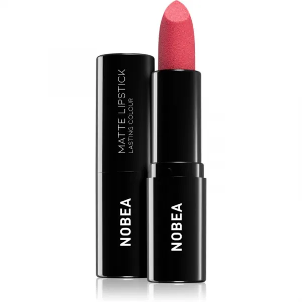 NOBEA Day-to-Day Matte Lipstick matný rúž odtieň Coral #M17 3 g
