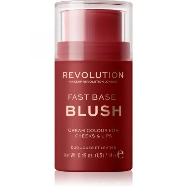 Revolution Fast Base tónovací balzam na pery a líca odtieň Spice 14 g