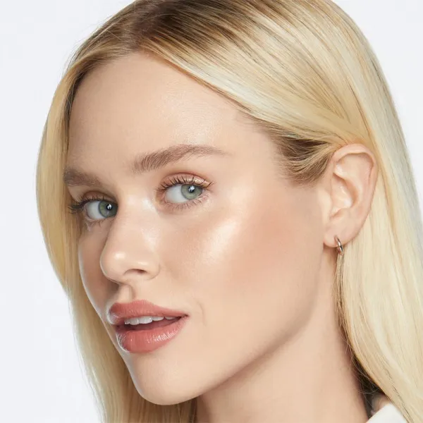 Smashbox x Becca Shimmering Skin Perfector Pressed Highlighter Mini rozjasňovač odtieň Sparkling Wine Pop 2,5 g