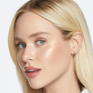 Smashbox x Becca Shimmering Skin Perfector Pressed Highlighter Mini rozjasňovač odtieň Sparkling Wine Pop 2,5 g