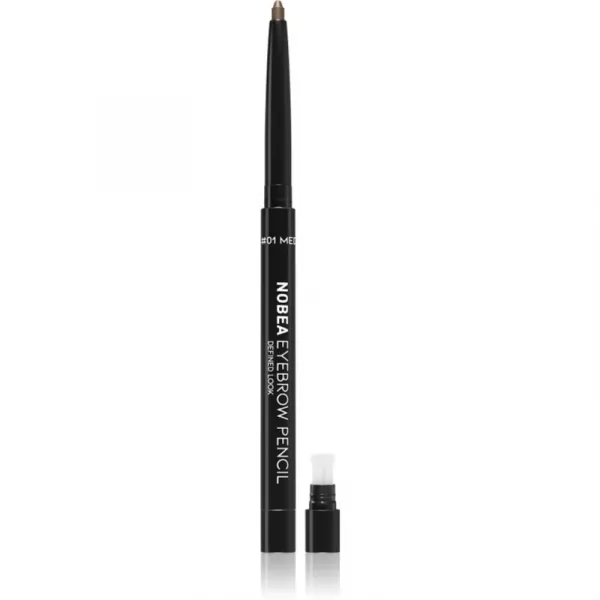 NOBEA Day-to-Day Eyebrow Pencil automatická ceruzka na obočie 01 Medium brown 0,3 g