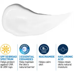 CeraVe Moisturizers hydratačný krém SPF 50 52 ml