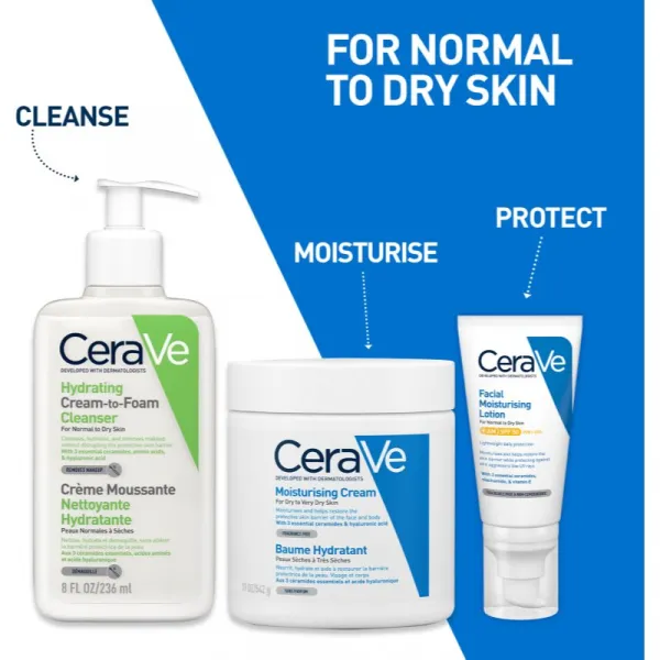 CeraVe Moisturizers hydratačný krém SPF 50 52 ml