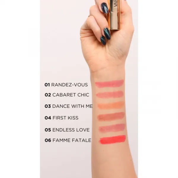 Eveline Cosmetics Variété saténový rúž odtieň 01 Rendez-Vous 4 g