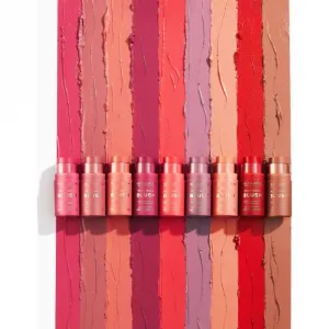 Makeup Revolution Fast Base tónovací balzam na pery a líca odtieň Mauve 14 g