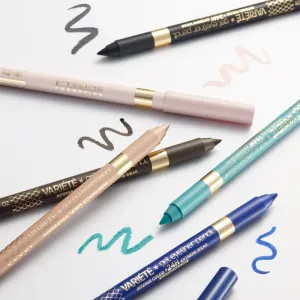Eveline Cosmetics Variété vodeodolná gélová ceruzka na oči odtieň 02 Brown 1 ks