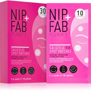 NIP+FAB Salicylic Fix čistiace pleťové náplasti 10 ks