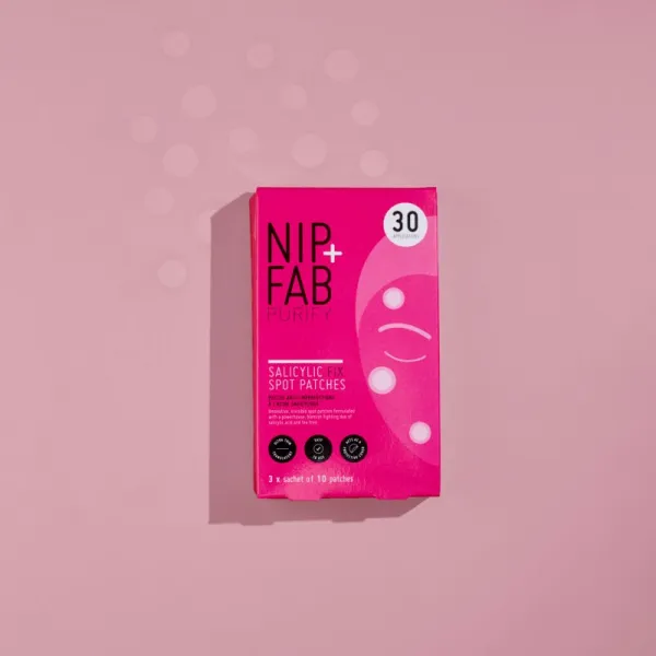 NIP+FAB Salicylic Fix čistiace pleťové náplasti 10 ks