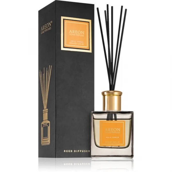 Areon Home Black Gold Amber aróma difuzér s náplňou 150 ml