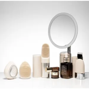 Notino Beauty Electro Collection Facial cleansing brush and heating eye massager čistiaca kefka na pleť & masážna pomôcka na očné okolie so zahrievaní