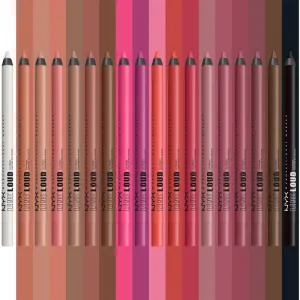 NYX Professional Makeup Line Loud Vegan kontúrovacia ceruzka na pery s matným efektom odtieň 06 - Ambition Statement 1,2 g