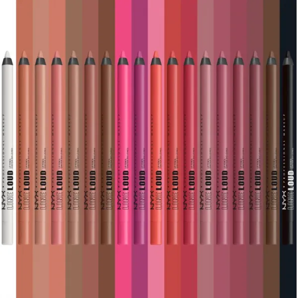 NYX Professional Makeup Line Loud Vegan kontúrovacia ceruzka na pery s matným efektom odtieň 16 - Magic Maker 1,2 g