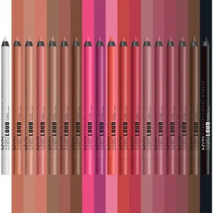 NYX Professional Makeup Line Loud Vegan kontúrovacia ceruzka na pery s matným efektom odtieň 16 - Magic Maker 1,2 g