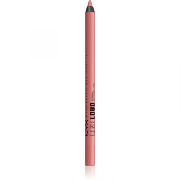 NYX Professional Makeup Line Loud Vegan kontúrovacia ceruzka na pery s matným efektom odtieň 04 Born To Hustle 1,2 g