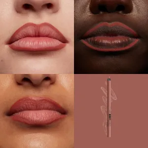 NYX Professional Makeup Line Loud Vegan kontúrovacia ceruzka na pery s matným efektom odtieň 06 - Ambition Statement 1,2 g