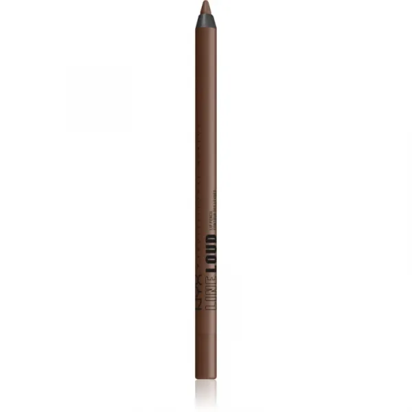 NYX Professional Makeup Line Loud Vegan kontúrovacia ceruzka na pery s matným efektom odtieň 17 - Rebel Kind 1,2 g