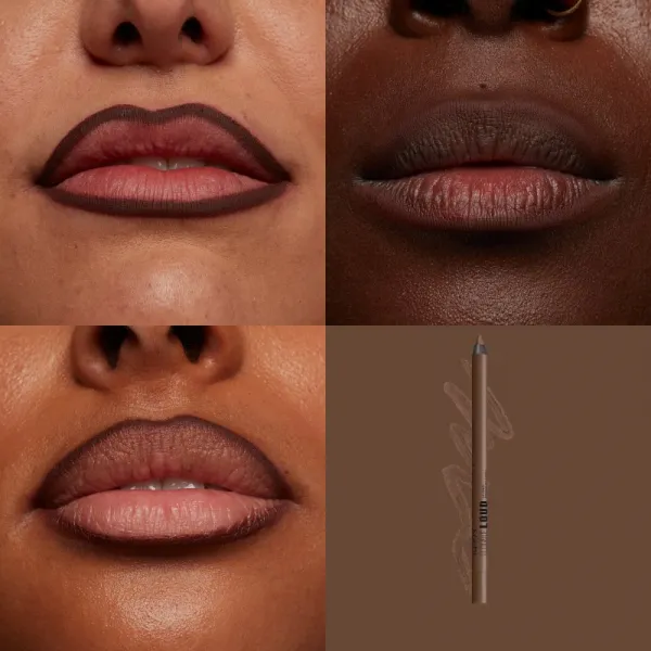 NYX Professional Makeup Line Loud Vegan kontúrovacia ceruzka na pery s matným efektom odtieň 17 - Rebel Kind 1,2 g