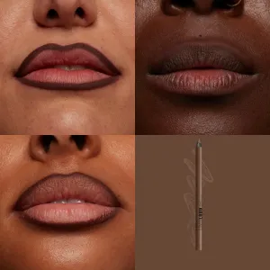 NYX Professional Makeup Line Loud Vegan kontúrovacia ceruzka na pery s matným efektom odtieň 17 - Rebel Kind 1,2 g