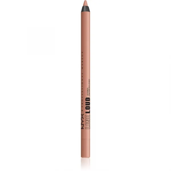 NYX Professional Makeup Line Loud Vegan kontúrovacia ceruzka na pery s matným efektom odtieň 03 - Goal Crusher 1,2 g