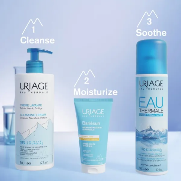 Uriage Bariésun Bariésun-Repair Balm regeneračný balzam po opaľovaní na tvár a telo 150 ml
