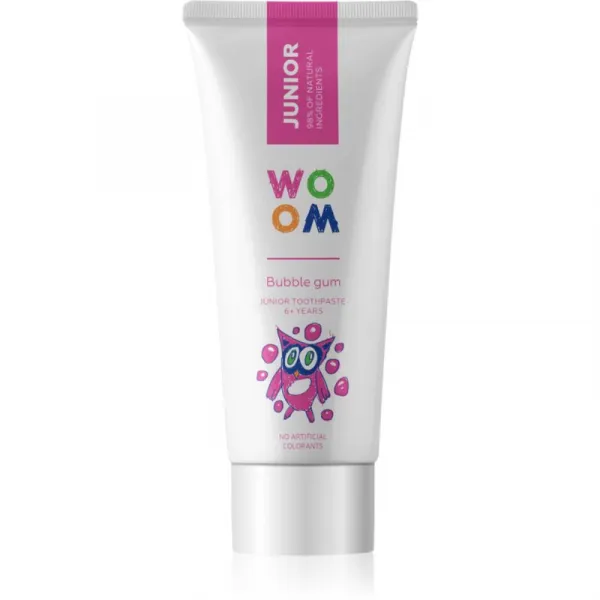 WOOM Junior Bubblegum detská zubná pasta 50 ml