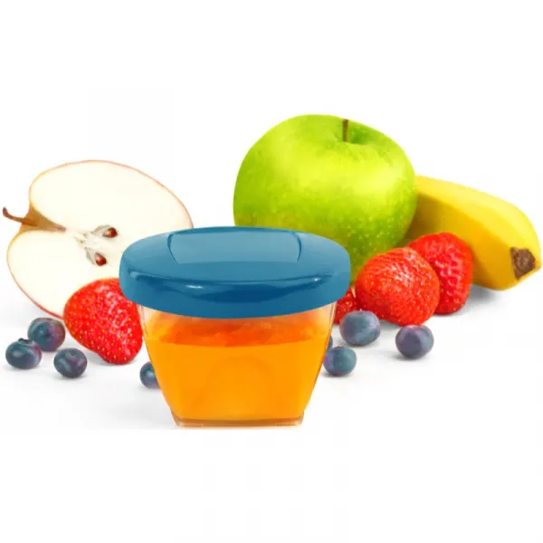 Babymoov Bowls Multicolor miska s viečkom Color 6x180 ml