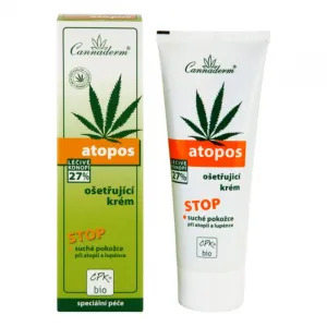Cannaderm Atopos ošetrujúci krém na atopiu a psoriázu 75 g