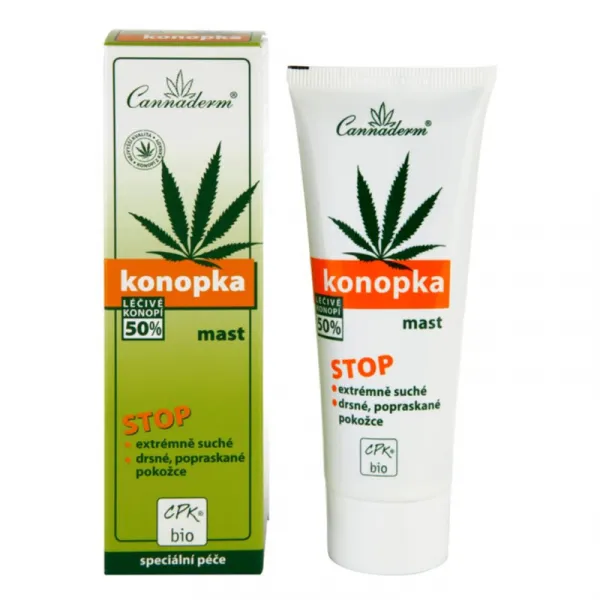 Cannaderm Konopka masť pre suchú pokožku 75 g