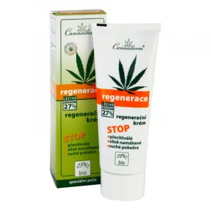 Cannaderm Regeneration Krém na suchú a citlivú pokožku regeneračný krém pre suchú a citlivú pokožku 75 g