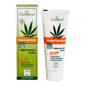 Cannaderm Regeneration Krém na suchú a citlivú pokožku regeneračný krém pre suchú a citlivú pokožku 75 g